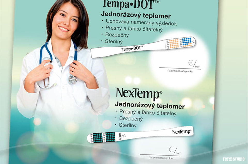 Posters Tempa-DOT and NexTemp - Promotion posters for Tempa-DOT and NexTemp